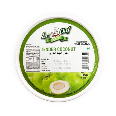 Pulp Tender Coconut Le Chef 1kg