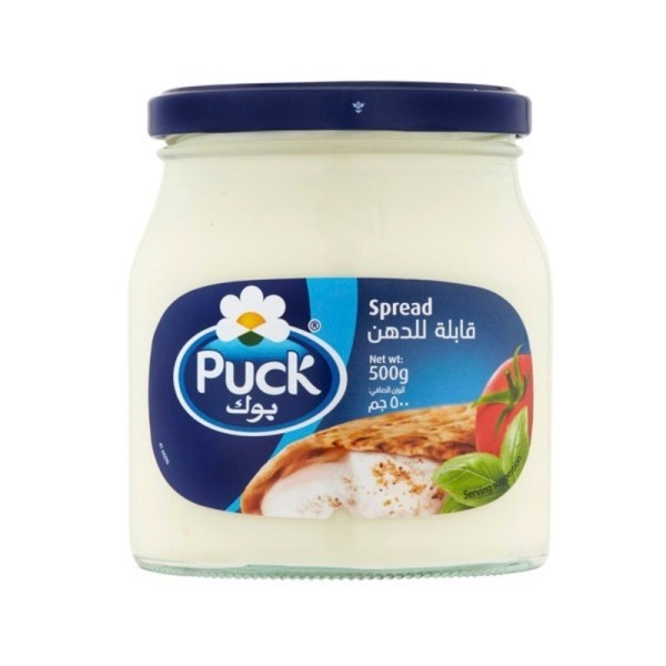 Spreadable cream cheese jar Puck 500g