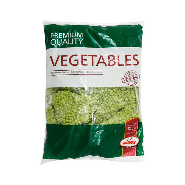 Frozen Green Peas Tomex 4*2.5kg