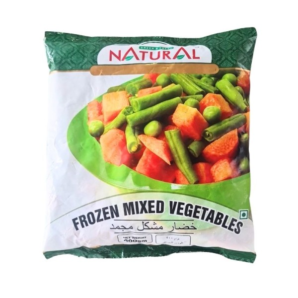 Frozen Mixed Vegetables Natural 400gm