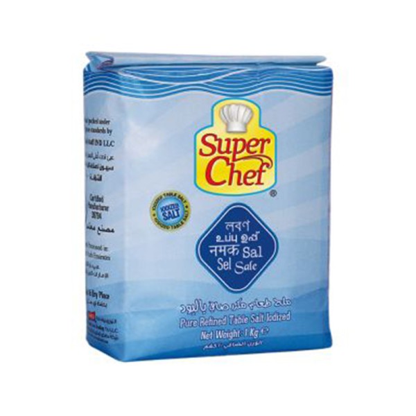 Iodized Salt Super Chef 1kg