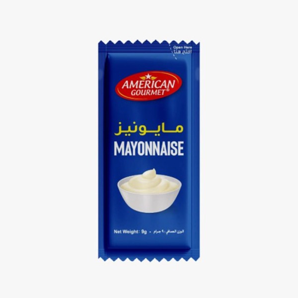 Mayonnaise Sachet American Gourmet 1000*9gms