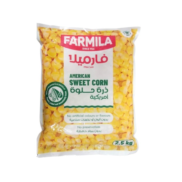 Frozen Sweet Corn Farmila 2.5kg