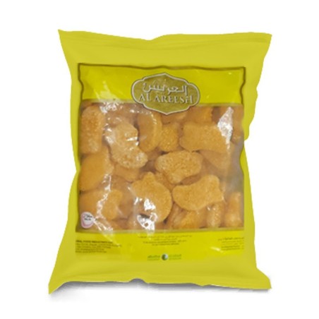 Chicken Nuggets Plain Yellow Al Areesh 1kg